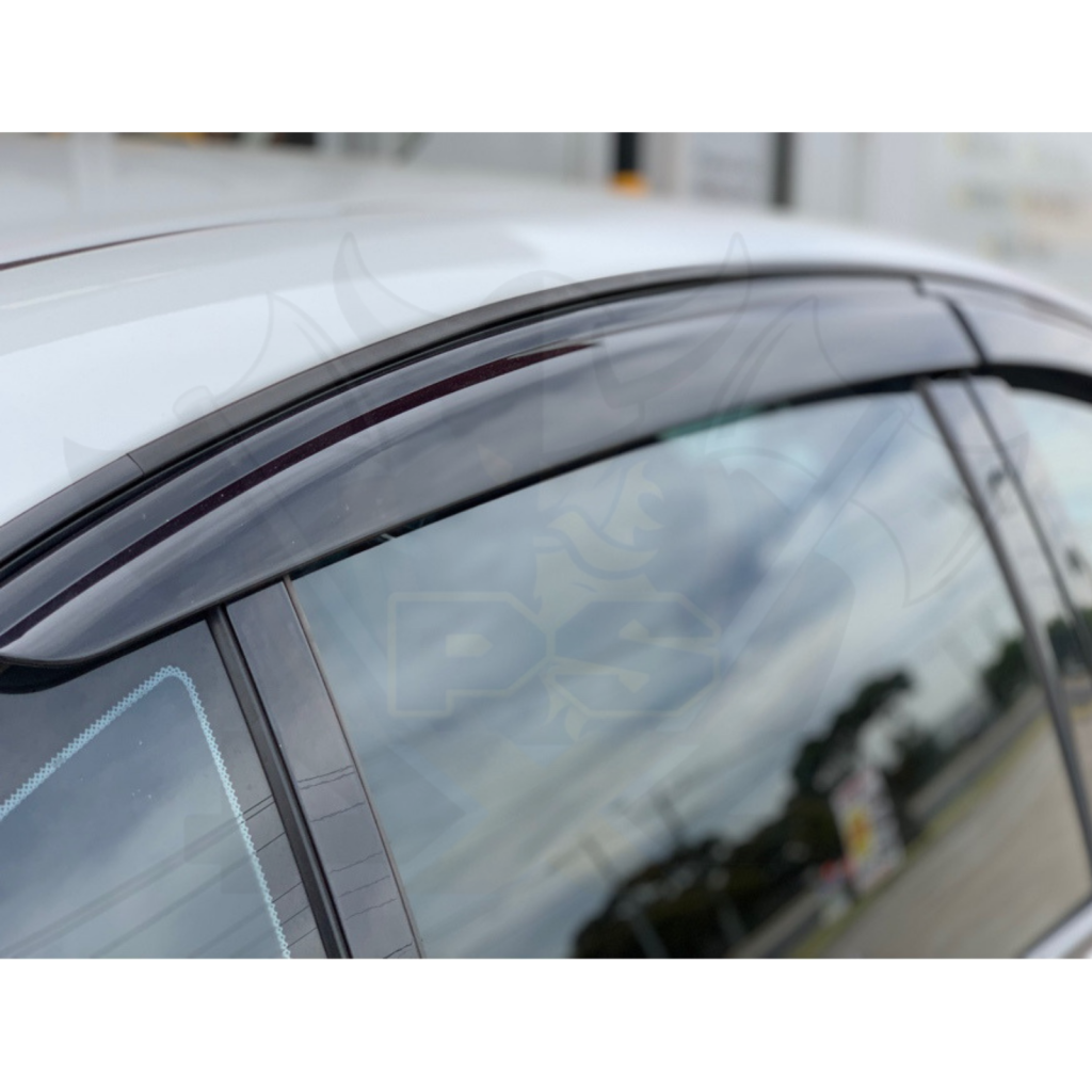 4-Piece Weather Shield Visors For Holden Trailblazer / ISUZU MU-X (2016-2022) - 5-Year Warranty, By X-Car