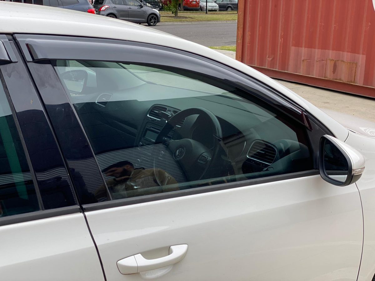 Weathershields Window Visors Weather Shields fit VW Golf MK6 GTI R 09