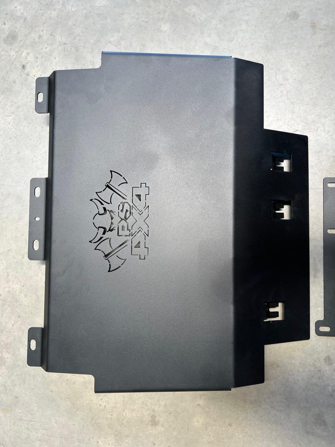 VW Volkswagen Amarok Bash Plate Front & Sump Guard Matte Black 4MM PS4X4