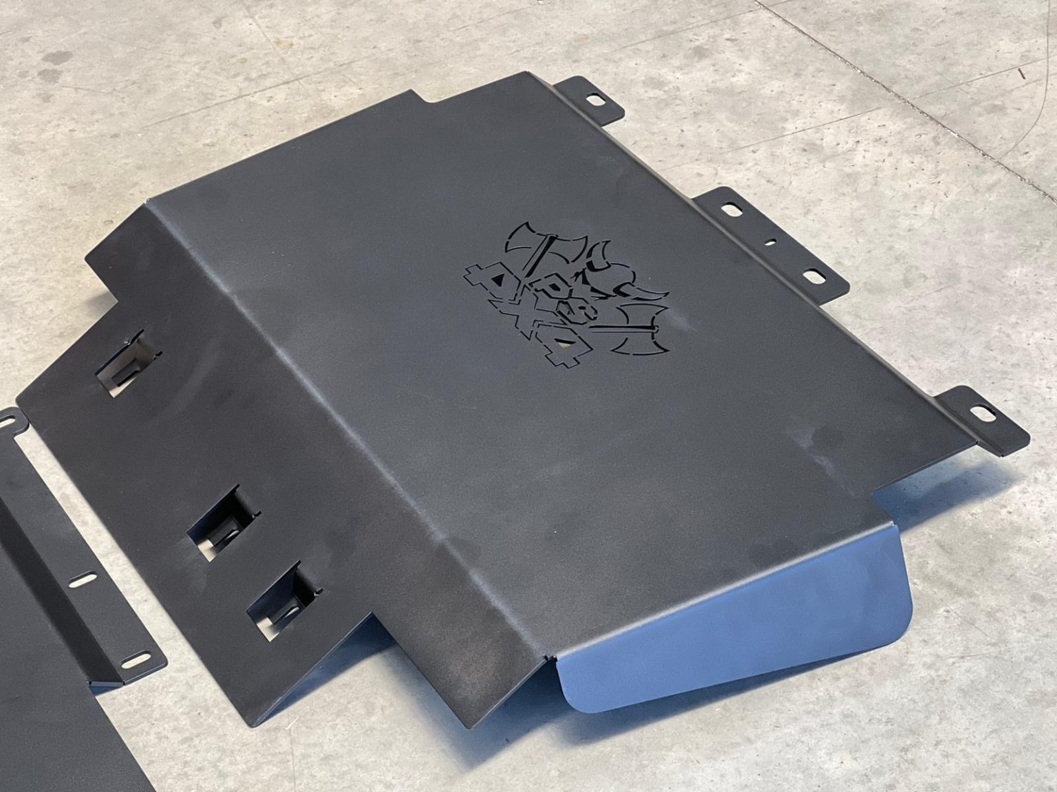 VW Volkswagen Amarok Bash Plate Front & Sump Guard Matte Black 4MM PS4X4