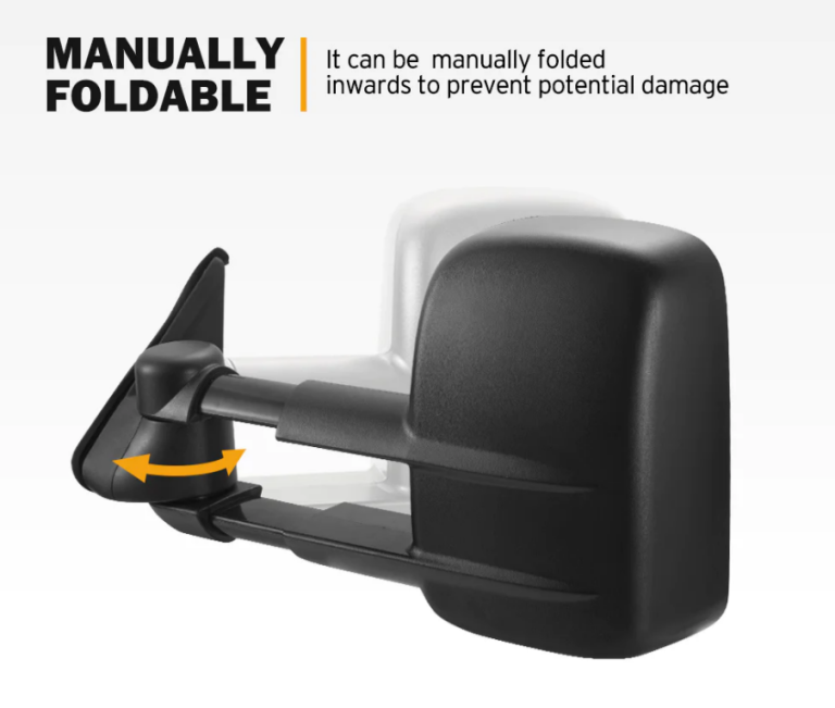EXTENDED TOWING MIRRORS ELECTRIC TO SUIT TOYOTA HILUX N80 2015 2022