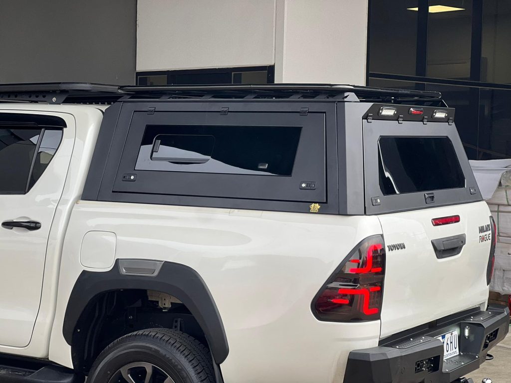 PS4X4 Steel Touring Canopy to Suit Toyota Hilux N80 SR SR5 Rogue Rugged ...
